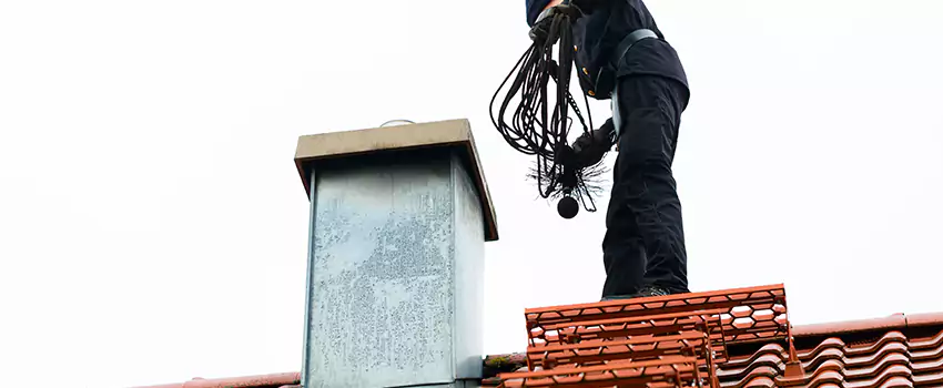 Chimney Brush Cleaning in San Clemente, California