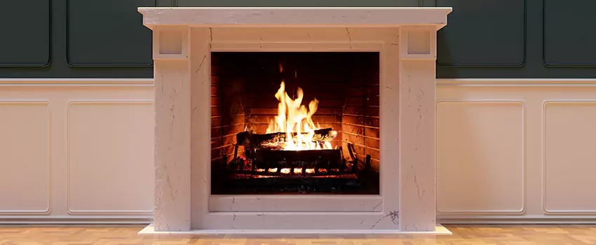 Decorative Electric Fireplace Installation in San Clemente, California