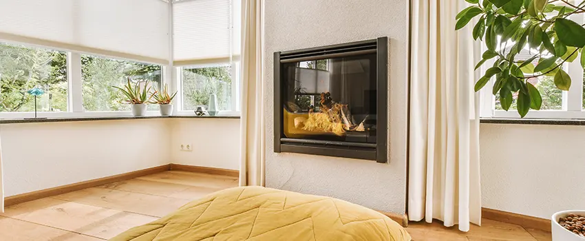 Residential Fireplace Ceramic Glass Installation in San Clemente, CA