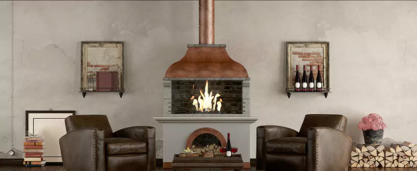 Thelin Hearth Products Providence Pellet Insert Fireplace Installation in San Clemente, CA