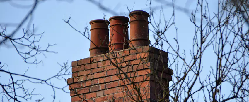 Chimney Crown Installation For Brick Chimney in San Clemente, California