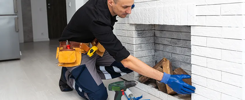 Fireplace Damaged Damper Frame Repair Services in San Clemente, California