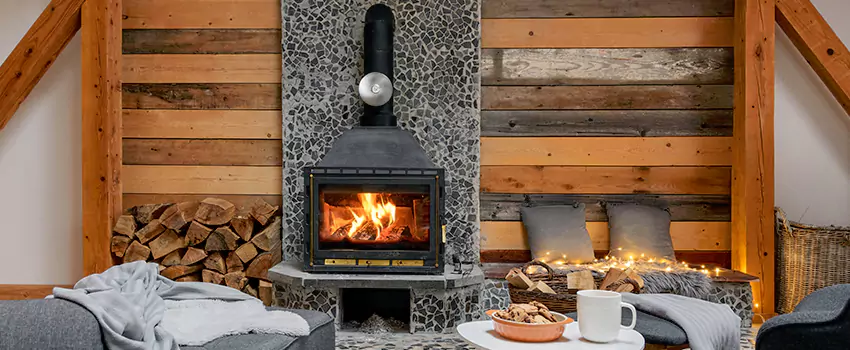 Thelin Hearth Products Direct Vent Gas Stove Fireplace Inspection in San Clemente, California